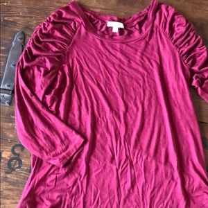 Maroon Top